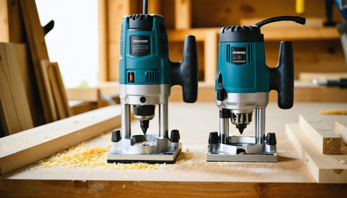 découvrez les différences entre défonceuse et affleureuse pour choisir l'outil idéal adapté à vos projets de bricolage et finition.