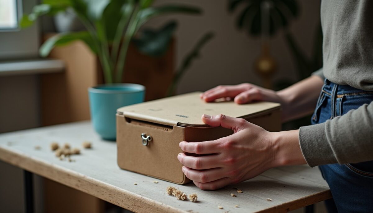 Upcycling : Transformez des matériaux récupérés en une table basse unique et stylée