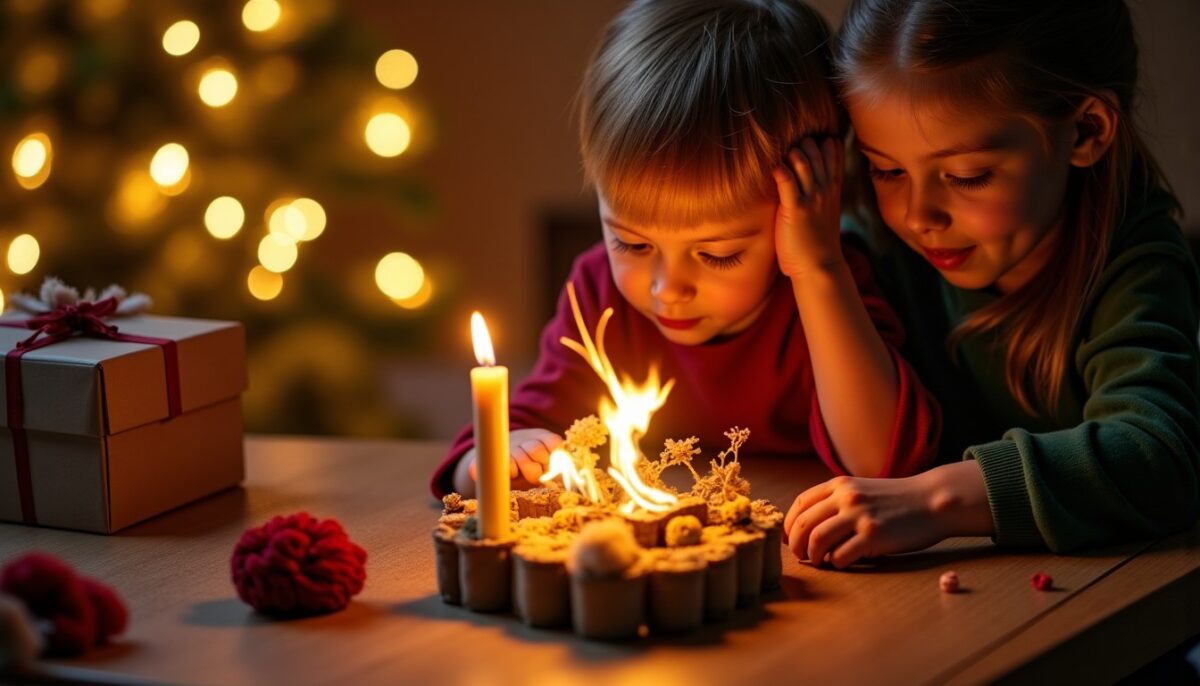 Fabriquez une cheminée en carton pour Noël : un DIY simple et féerique à réaliser ????????
