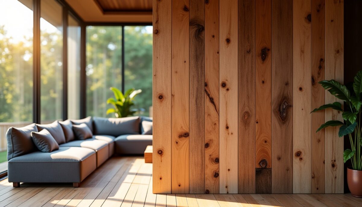 Créez un Claustra Unique en Bois Recyclé pour Sublimer Votre Intérieur