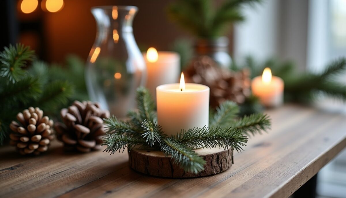 Projets DIY écoresponsables pour une décoration de Noël originale et durable